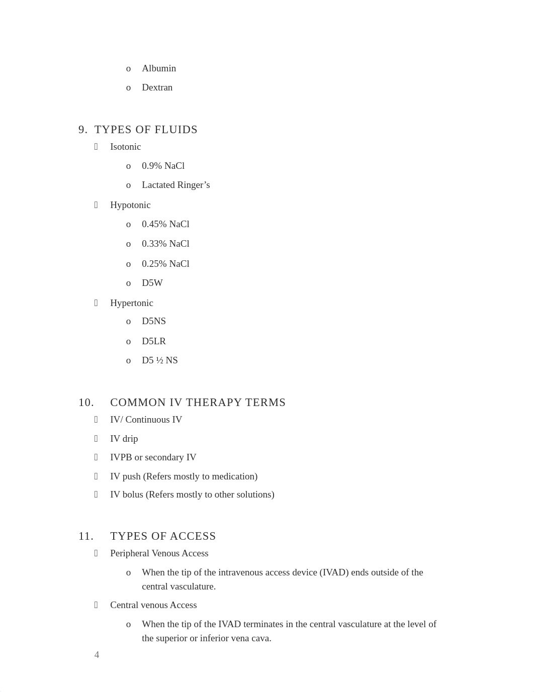 Adult Health Week 1- IV Therapy Lecture Study Notes.docx_d6ps1qzm50h_page4