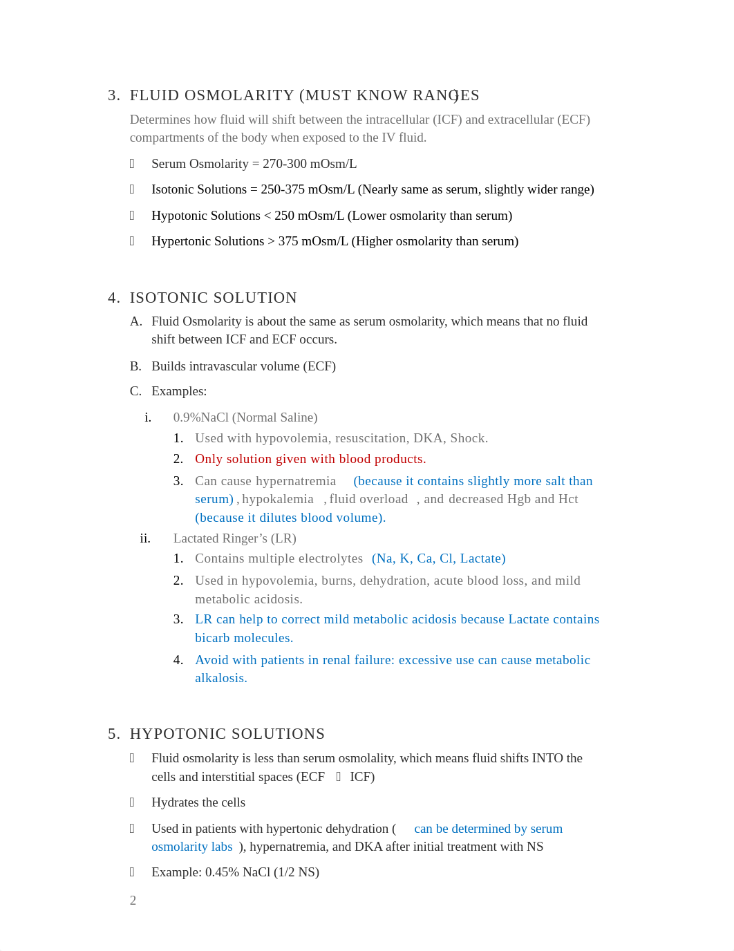 Adult Health Week 1- IV Therapy Lecture Study Notes.docx_d6ps1qzm50h_page2