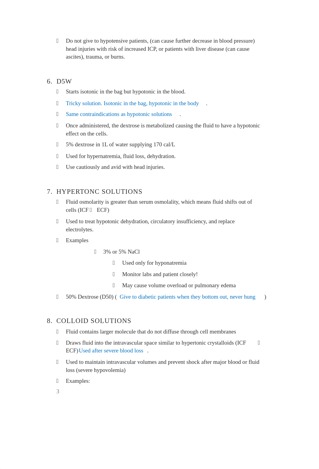 Adult Health Week 1- IV Therapy Lecture Study Notes.docx_d6ps1qzm50h_page3