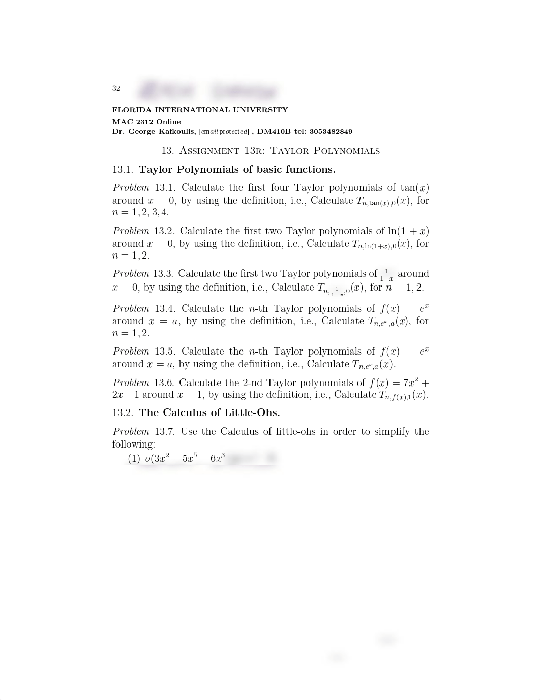 Calc. II - HW 13 (Completed).pdf_d6pzacicq1g_page1