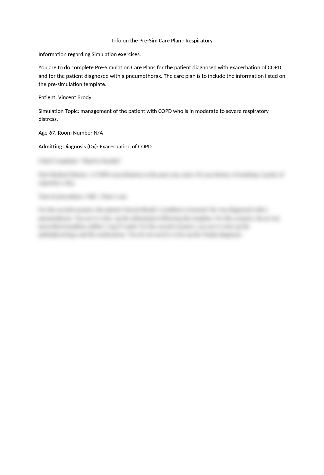 Vincent Brody COPD and VB Pneumothorax Pre-Sim information (2).docx_d6pzvm3dil7_page1