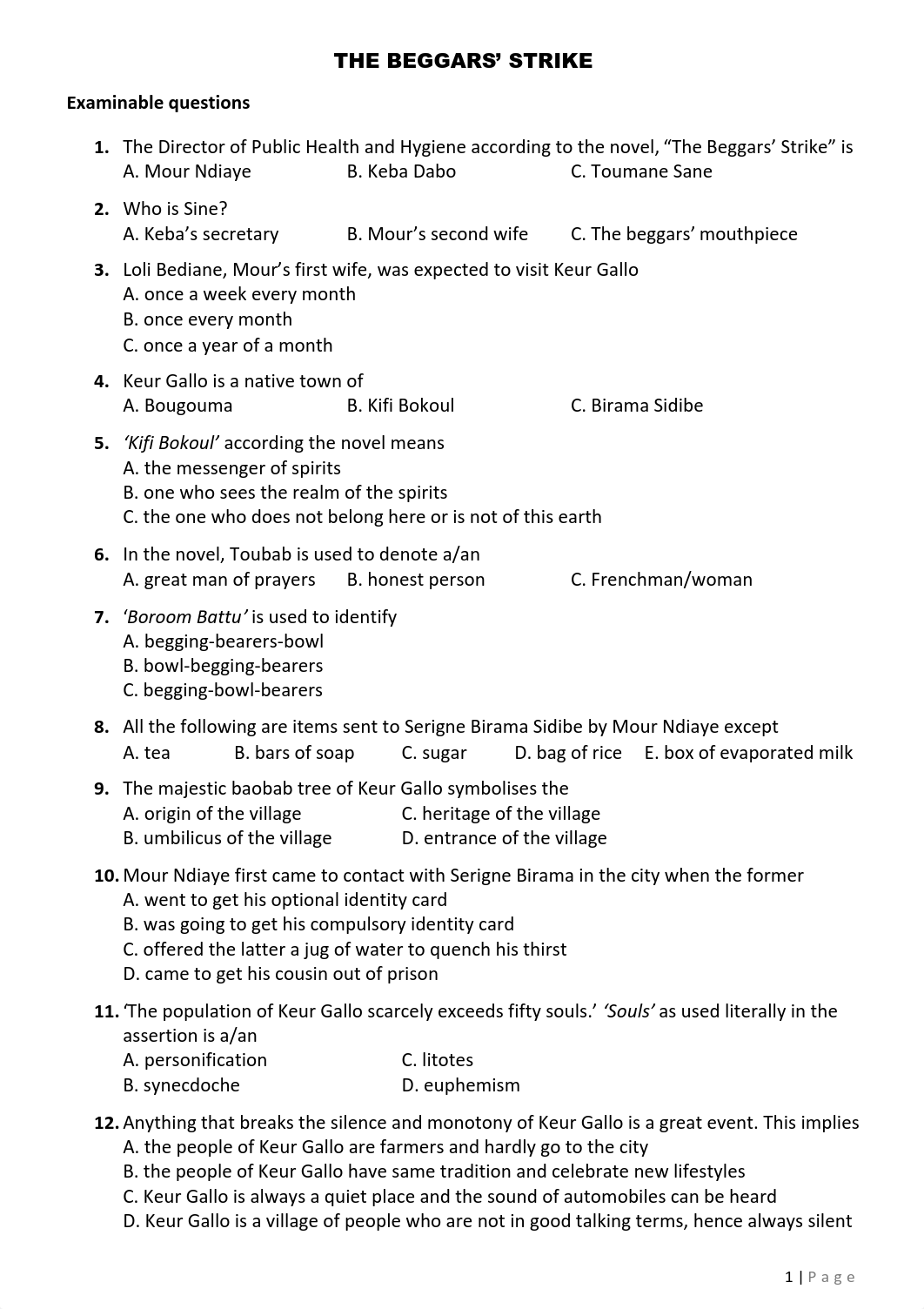 Examinable Questions on Beggars Strike compiled by ghost.pdf_d6q2svdmdco_page1