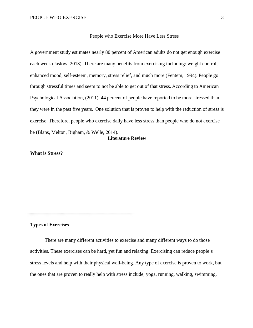 People who exercise more have less stress research paper.docx_d6q8ufq6wjt_page3