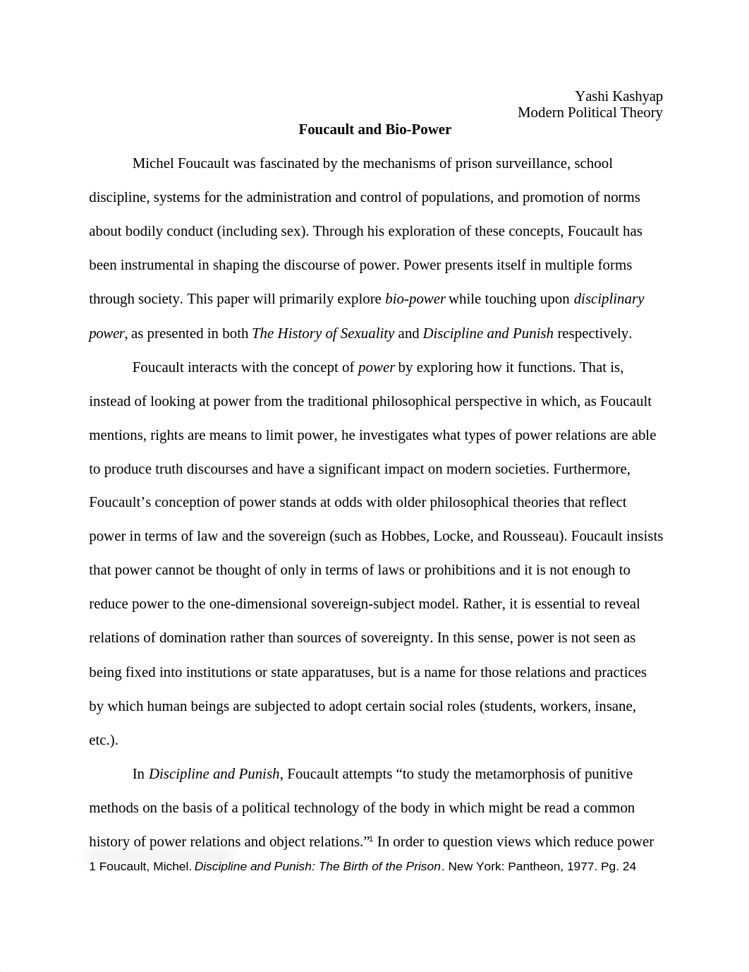 Modern Political Theory - Foucault and Biopower - Analysis_d6qjiqox72w_page1