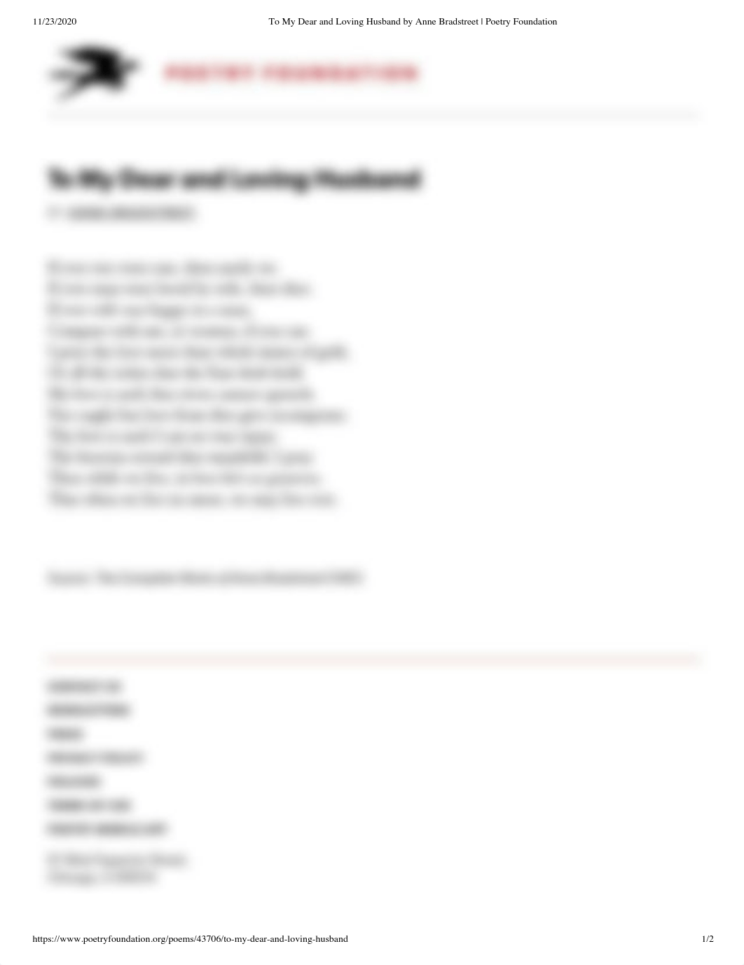 To My Dear and Loving Husband by Anne Bradstreet _ Poetry Foundation.pdf_d6qk56hdq5x_page1