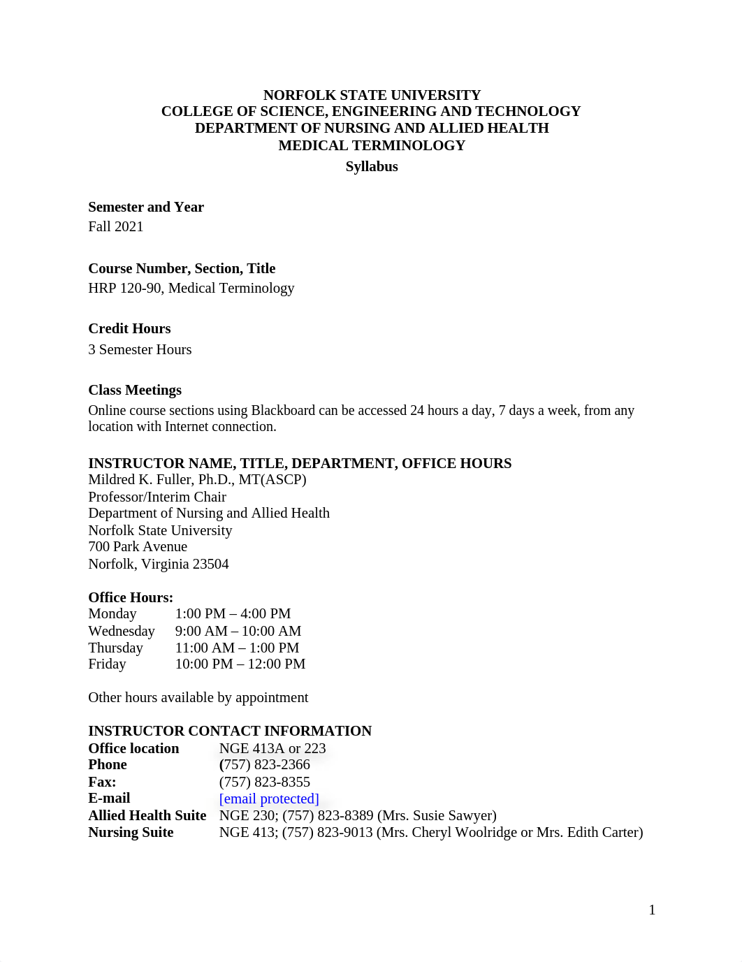 HRP 120-90 Medical Terminology Fall 2021 syllabus (1).docx_d6qlku0yn64_page1