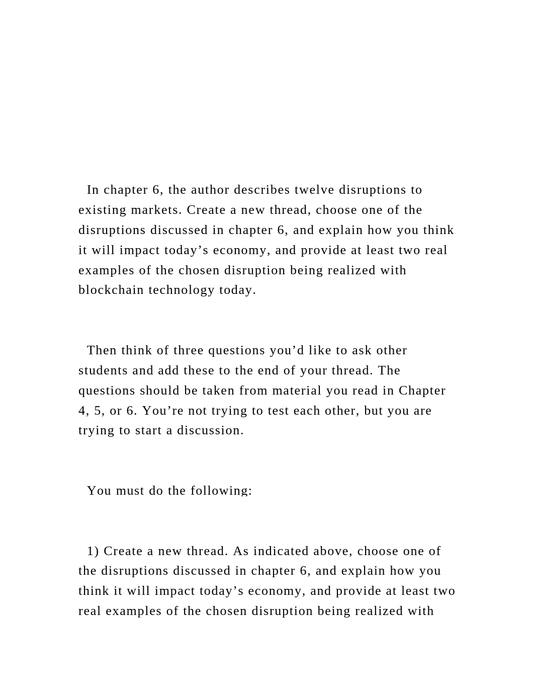 In chapter 6, the author describes twelve disruptions to .docx_d6qsgre5170_page2