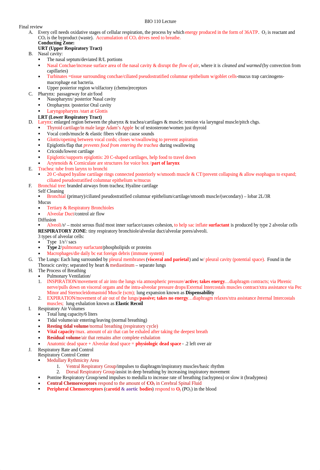 BIO 110 Lecture review part 1.docx_d6raadoer2l_page1