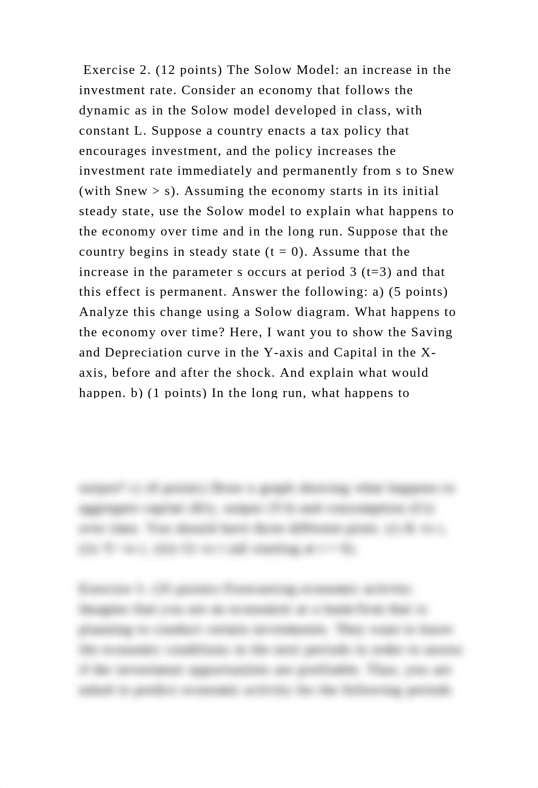 Exercise 2. (12 points) The Solow Model an increase in the investmen.docx_d6riix6xwnr_page2