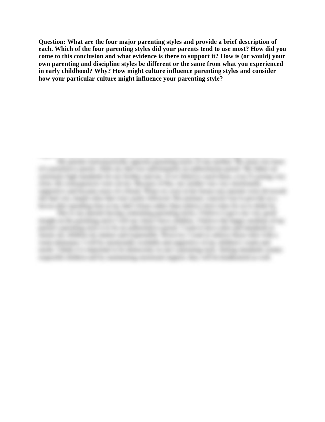 Module 2 Discussion - Gender Identity and Parenting Styles.docx_d6rj5pf8ko4_page1