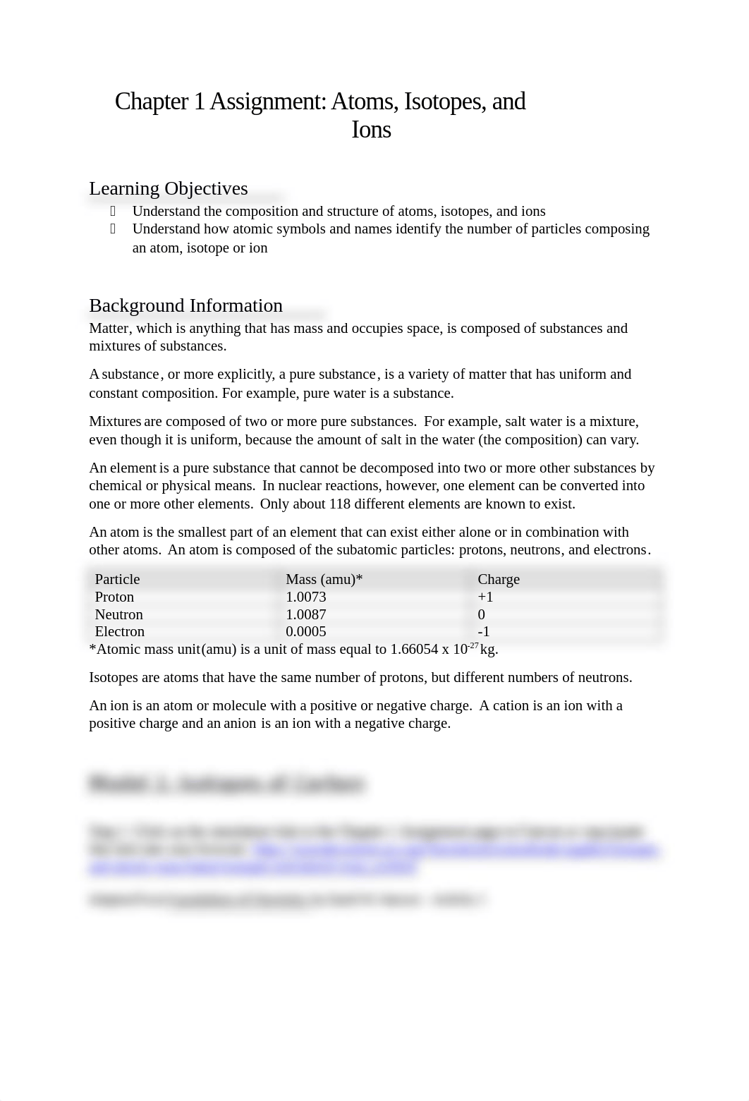 Chapter 1 Assignment - Atoms, Isotopes and Ions.docx_d6ssjv57ll7_page1