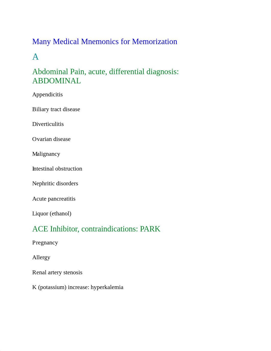 Many Medical Mnemonics for Memorization.docx_d6sulp6tpu3_page1