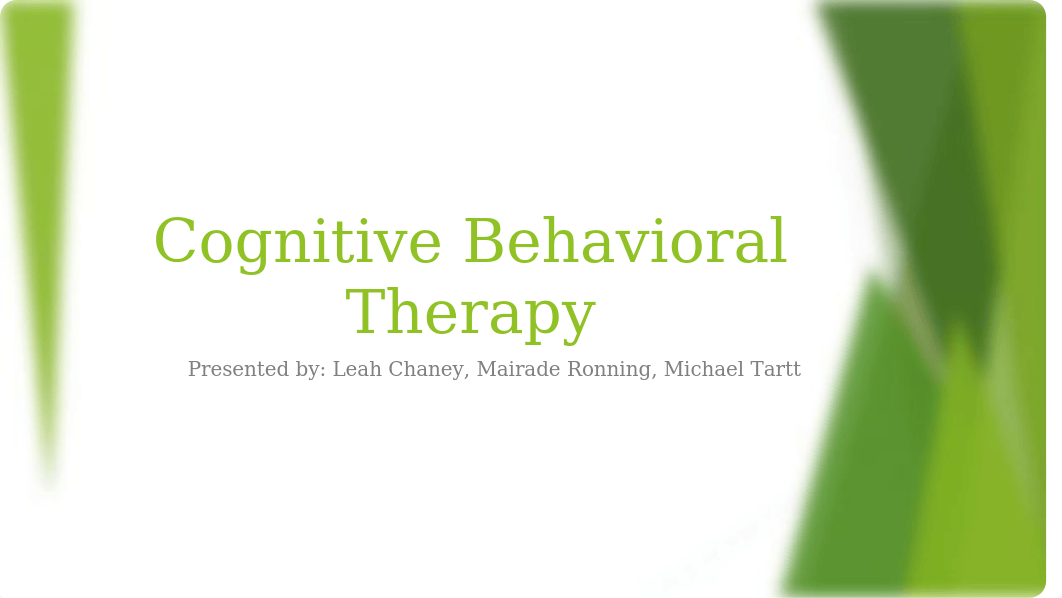 Cognitive Behavioral Therapy PPT_d6swch1ix2k_page1