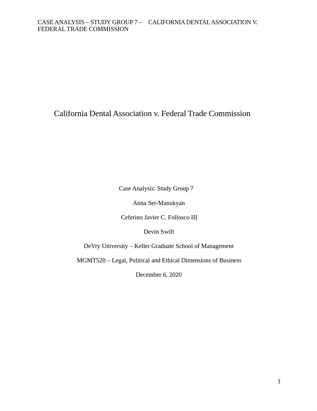 MGT 520 - Week 6 - Case Analysis - Study Group 7 - Final Version.docx_d6t7bma0ejd_page1