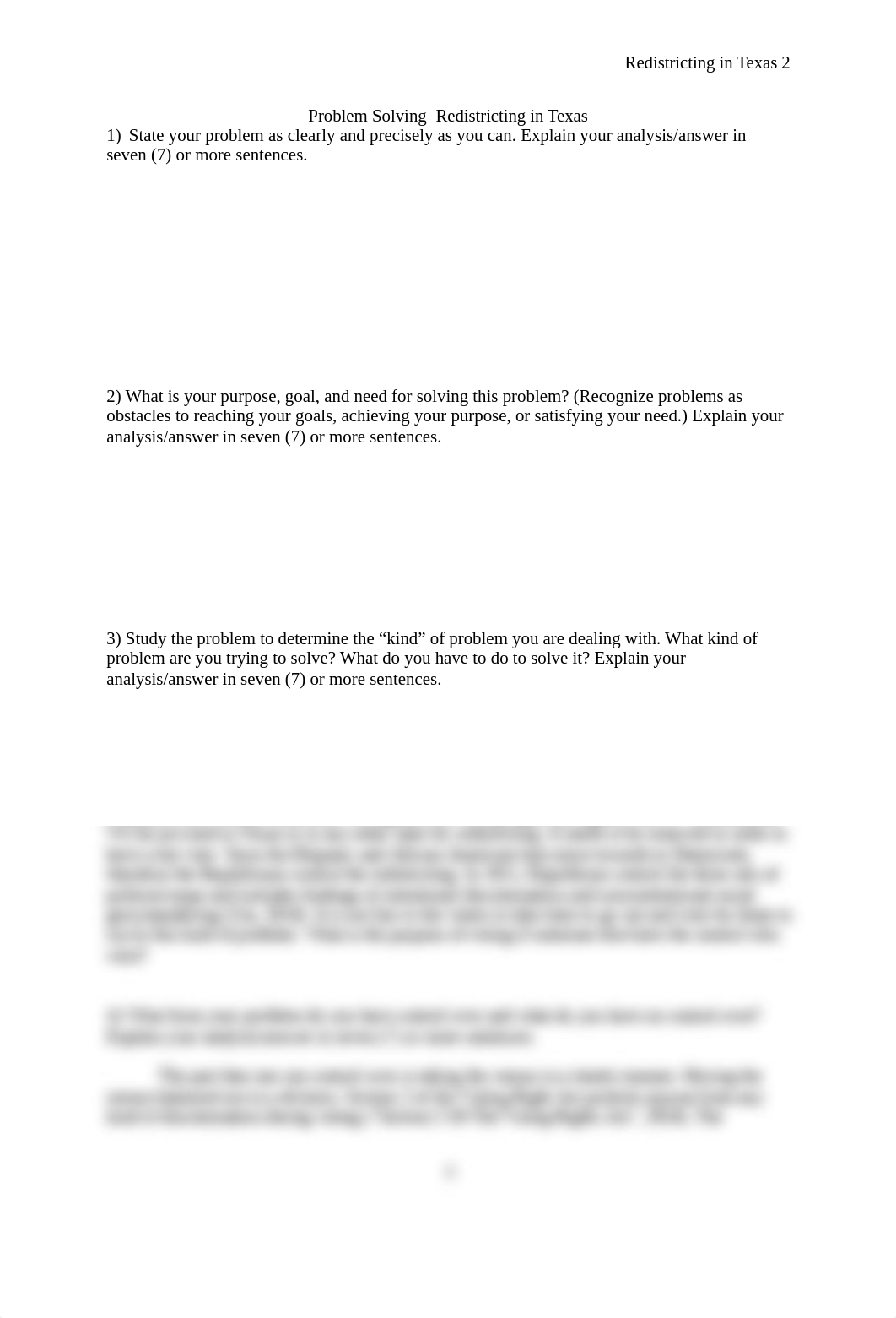 Problem Solving Redistricting in Texas Yesenia Martinez.docx_d6t8bgm01to_page2