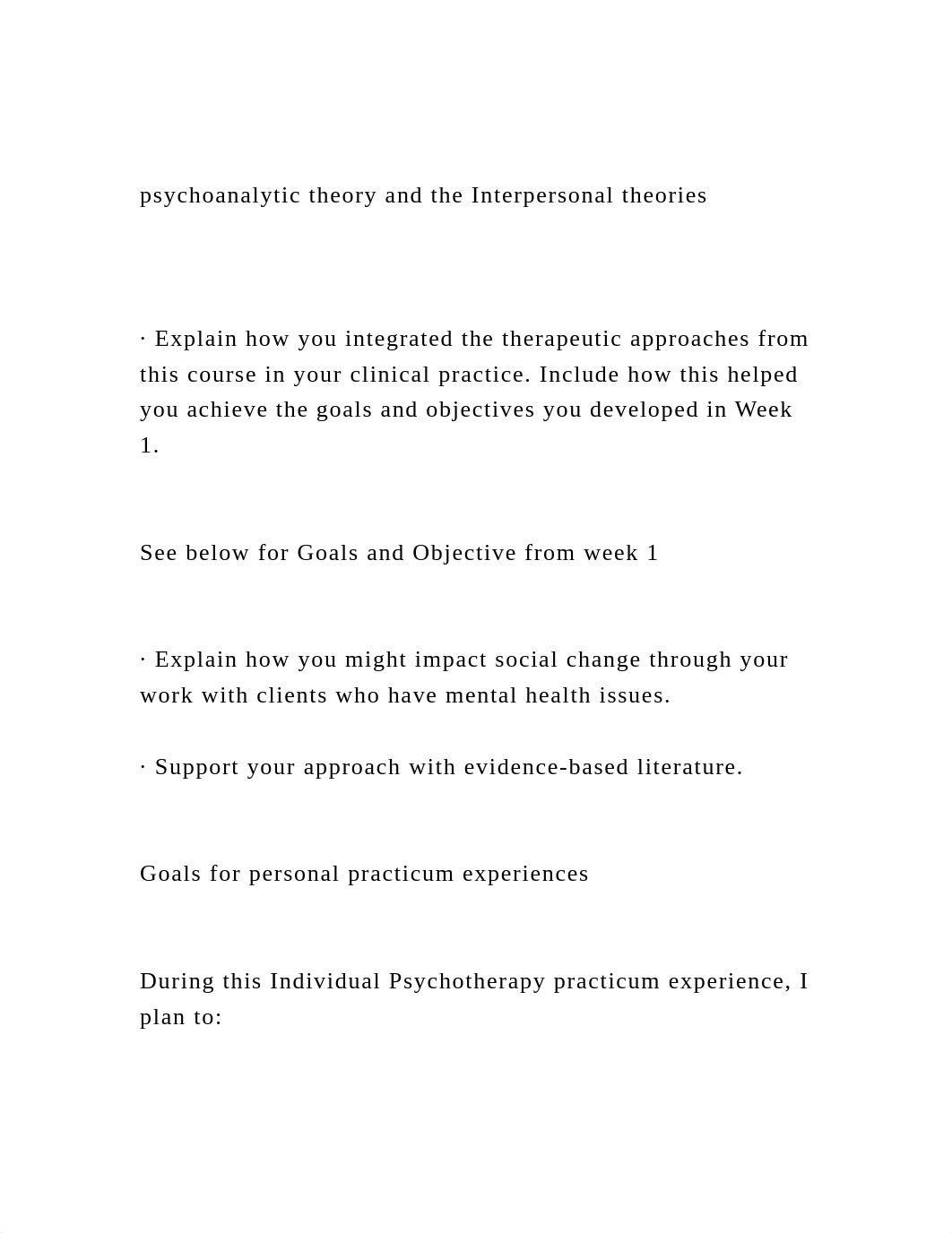 See attached questions 3 totalAssignment 4 Practicum - Week 1.docx_d6tbp2u5kay_page3