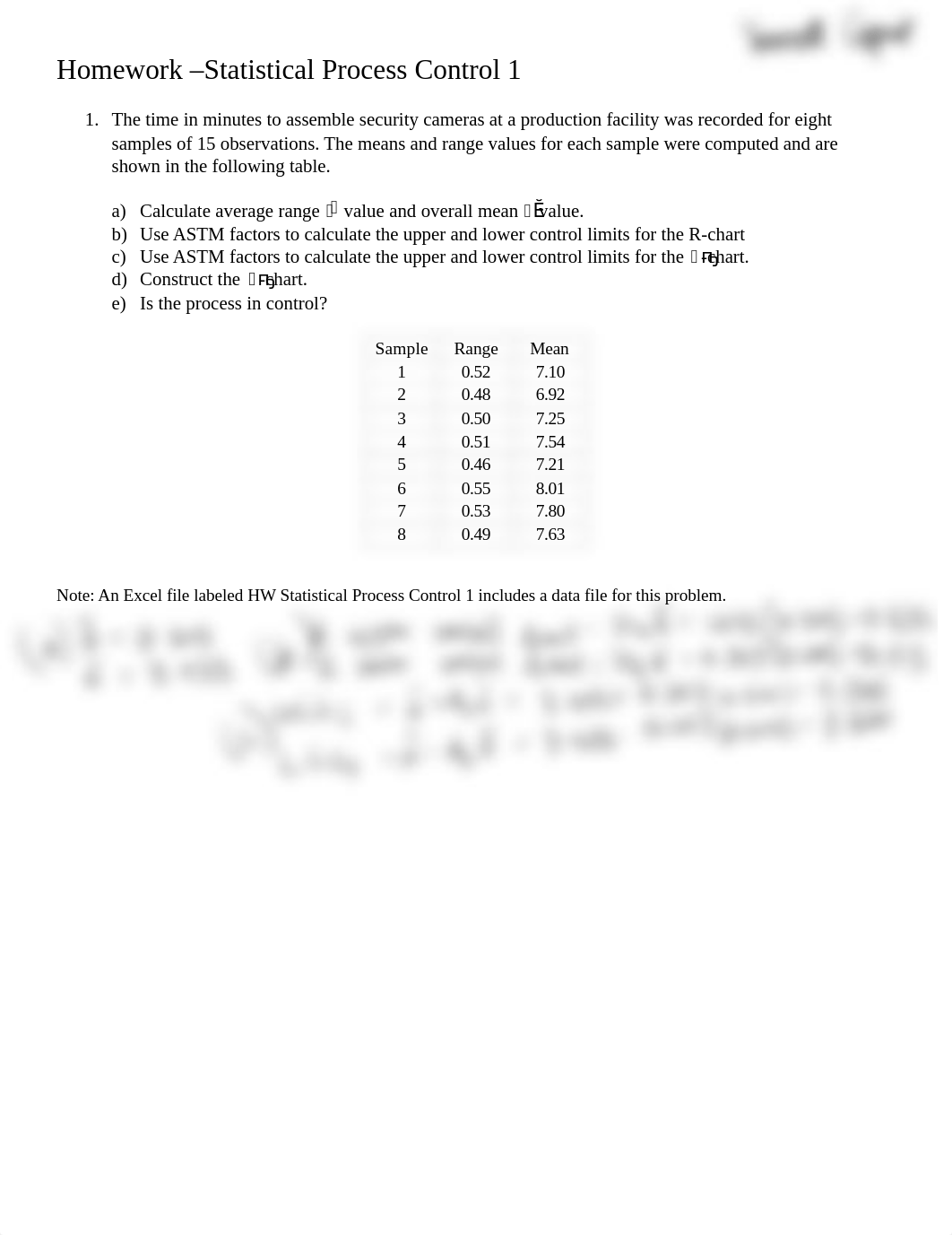 Homework - Statistical Process Control 1.pdf_d6ti09ymmp6_page1