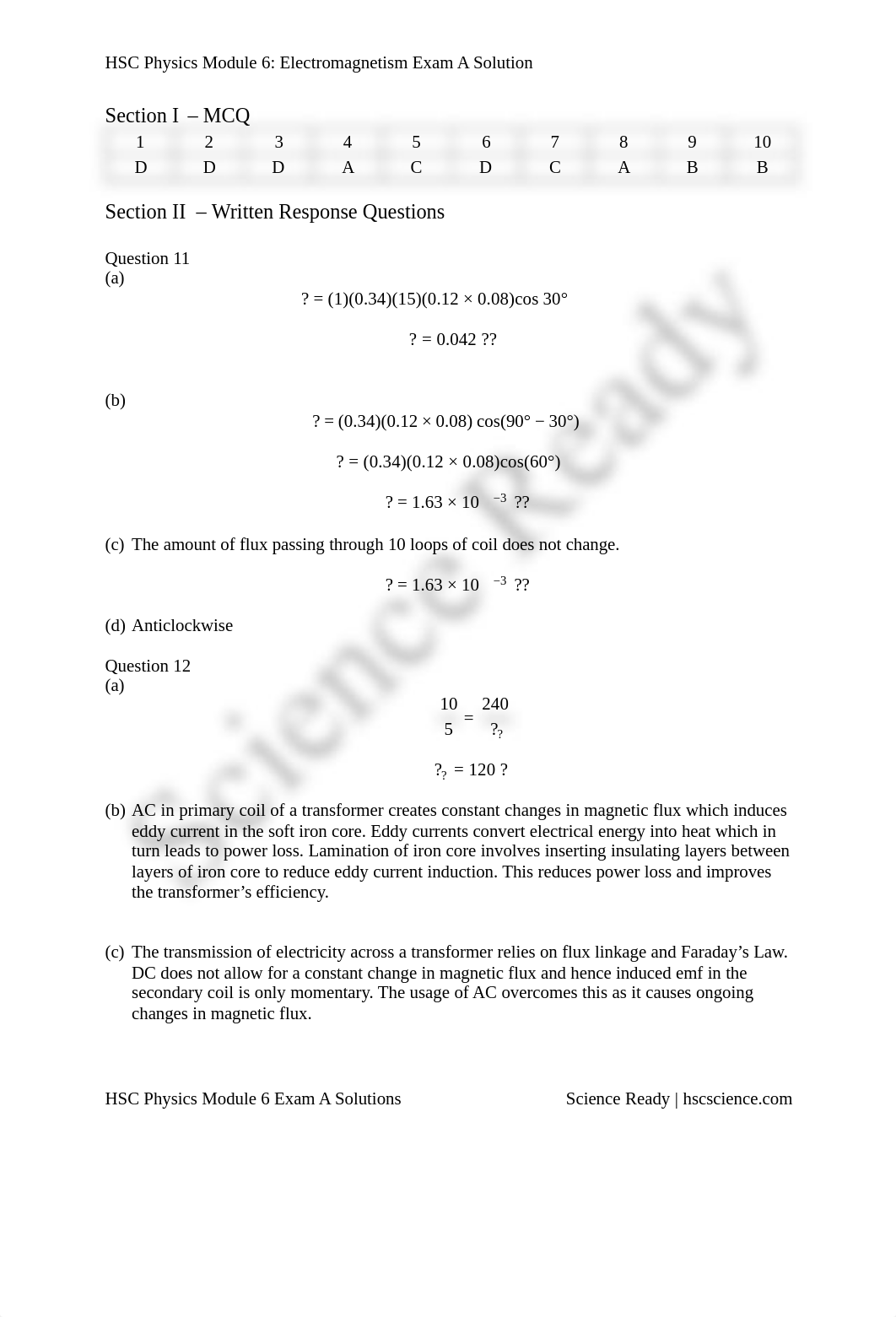 HSC Physics Module 6 Practice Exam A Solutions.pdf_d6tq7qfb09n_page2