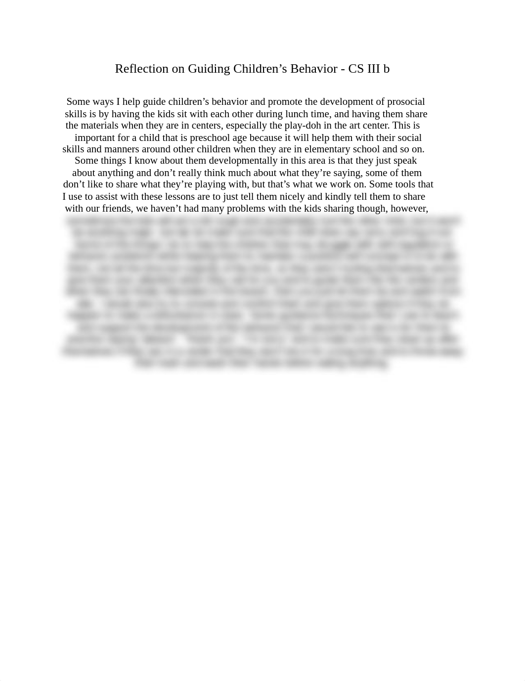 CDA - CS III b - Reflection on Guiding Children's Behavior.docx_d6u12uq86qf_page1