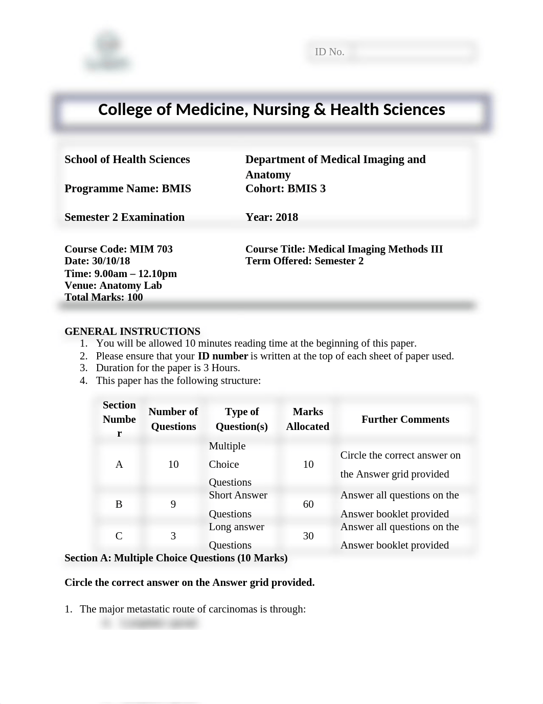 MIM 703 Medical Imaging methods III.docx_d6u4e54cuaw_page1