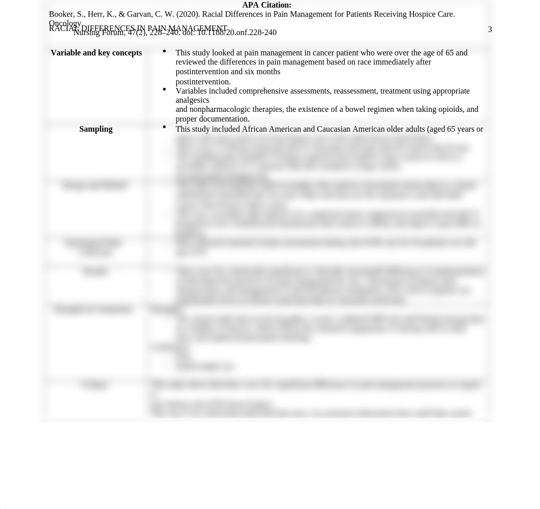 Assignment 3.1 Racial Differences in Pain Management Matrix.docx_d6u5wnv10zr_page3