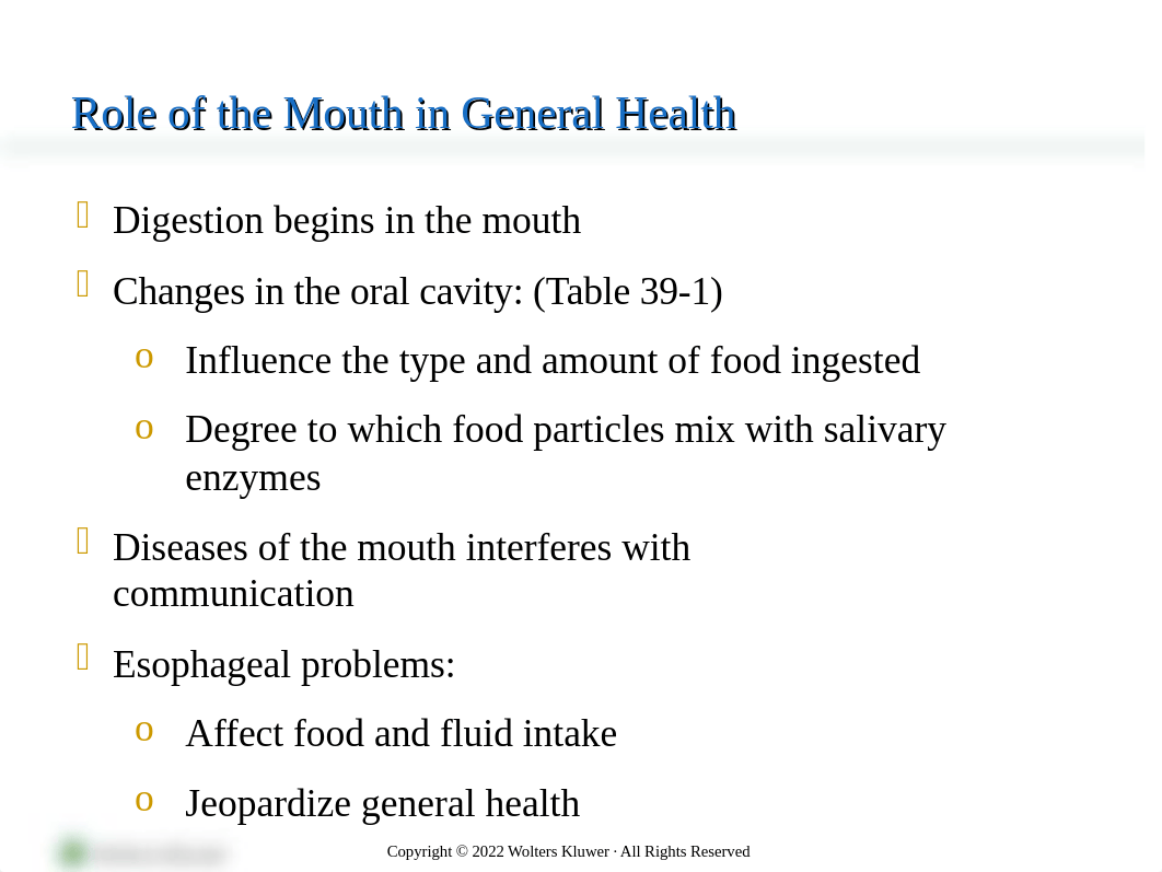 Chapter 39 Management of Patients with Oral and Esophageal Disorders(2).pptx_d6u6busc1yc_page2