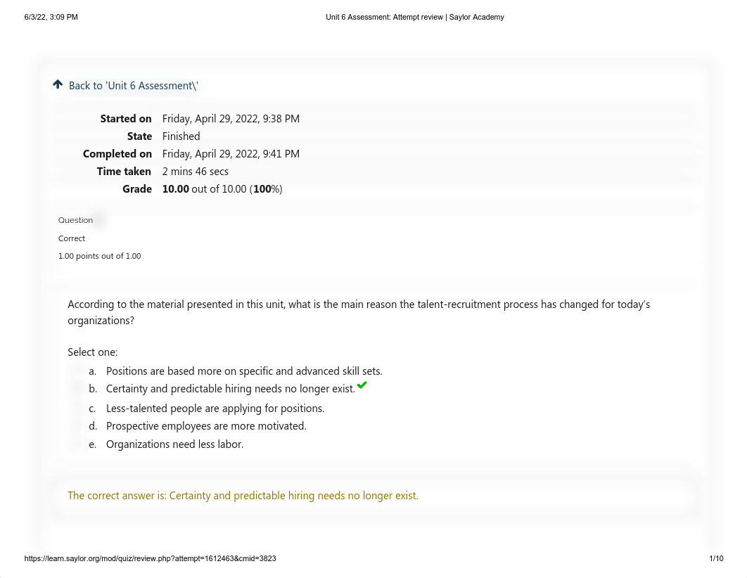 BUS208Unit 6 Assessment_ Attempt review _ Saylor Academy.pdf_d6u95hika6o_page1