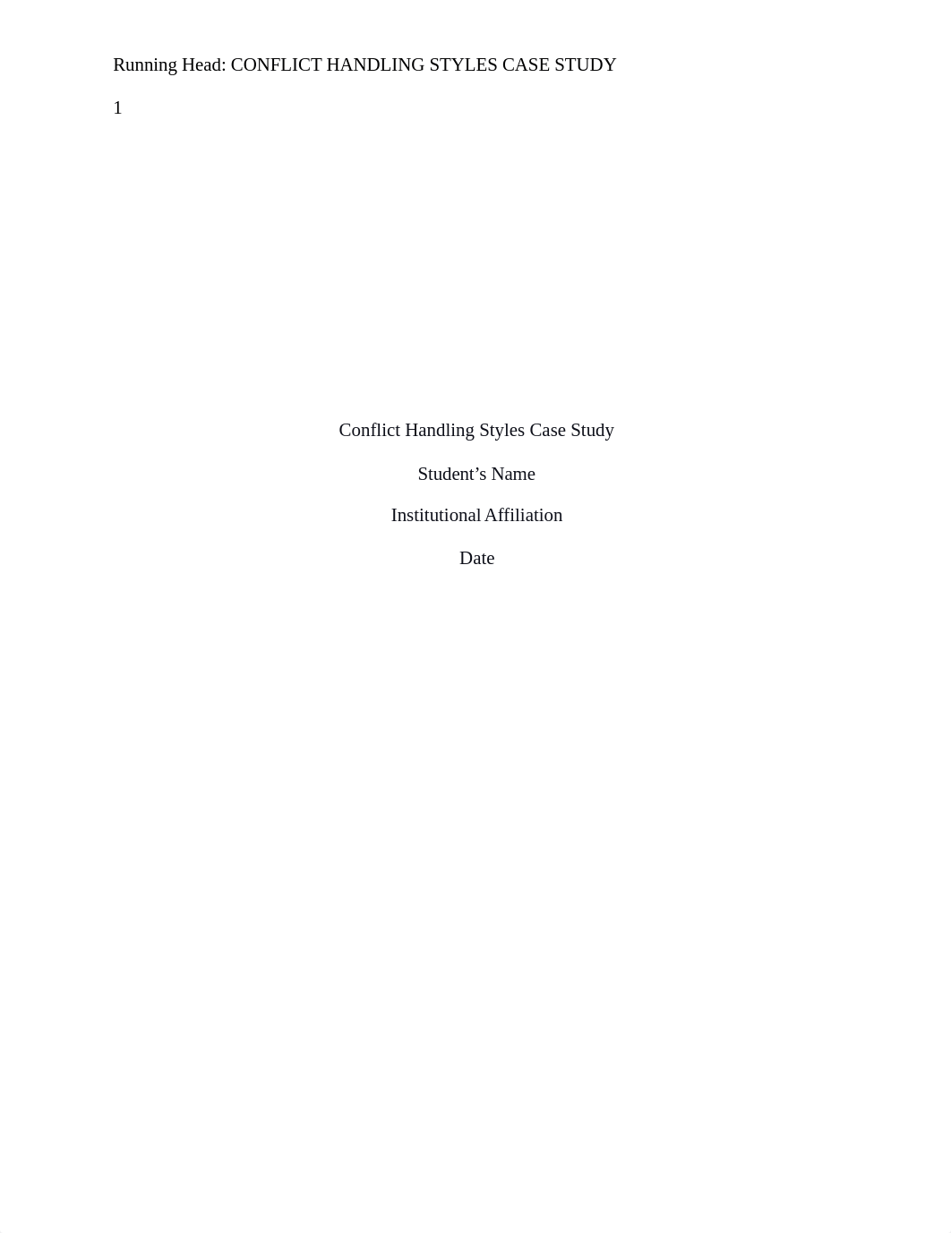 Benchmark - Conflict Handling Styles Case Study.docx_d6upkgq2646_page1