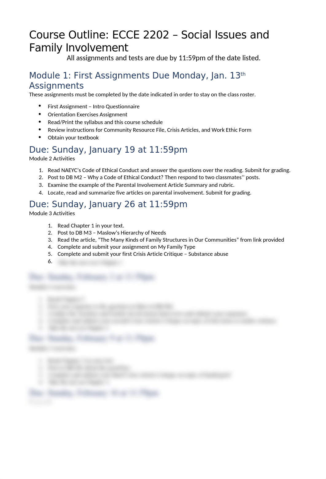 ECCE 2202 Social Issuses Course Outline(2)(1).docx_d6uq6xpm50s_page1