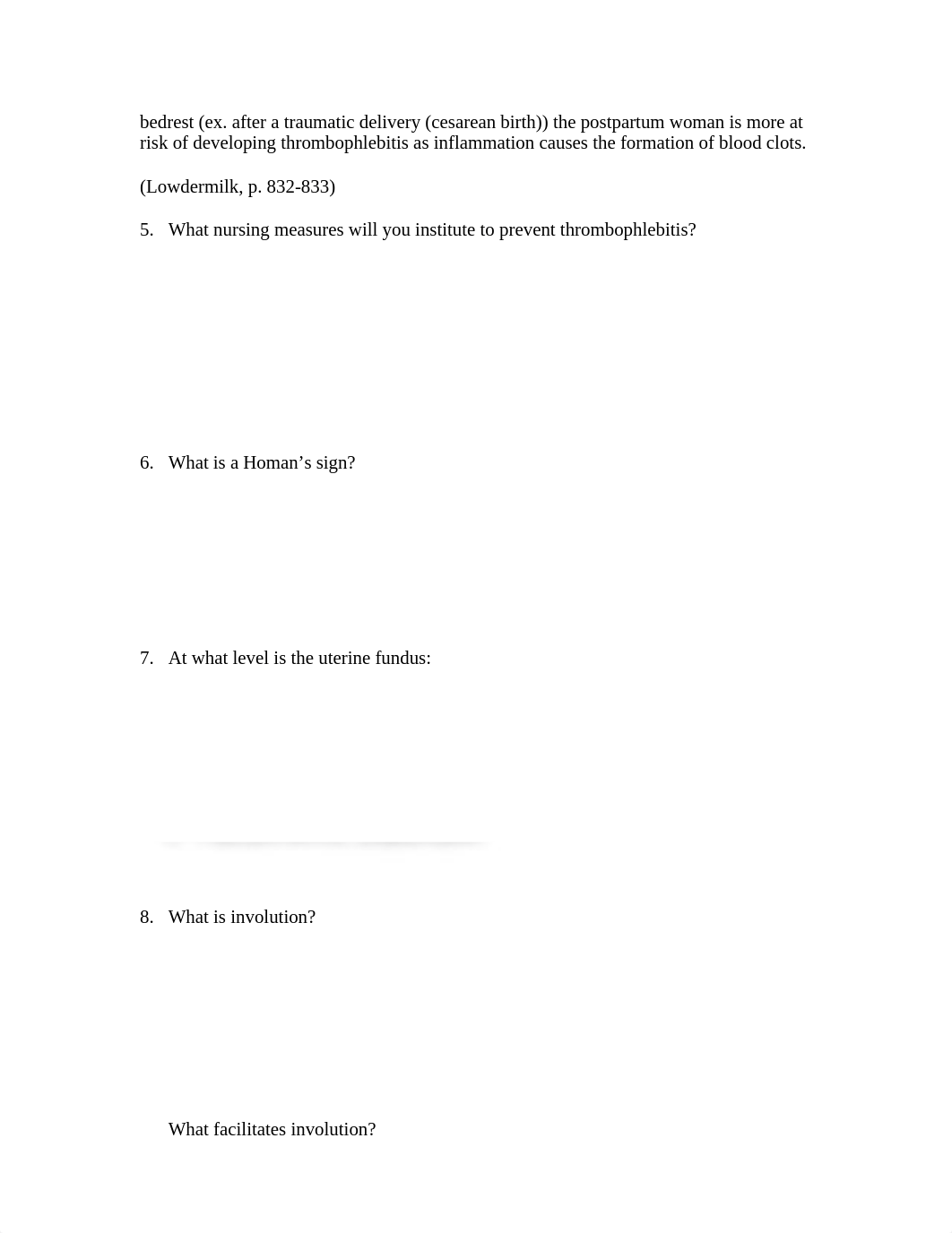 NSG330 - STUDY GUIDE-POSTPARTUM .doc_d6us639v3xn_page2