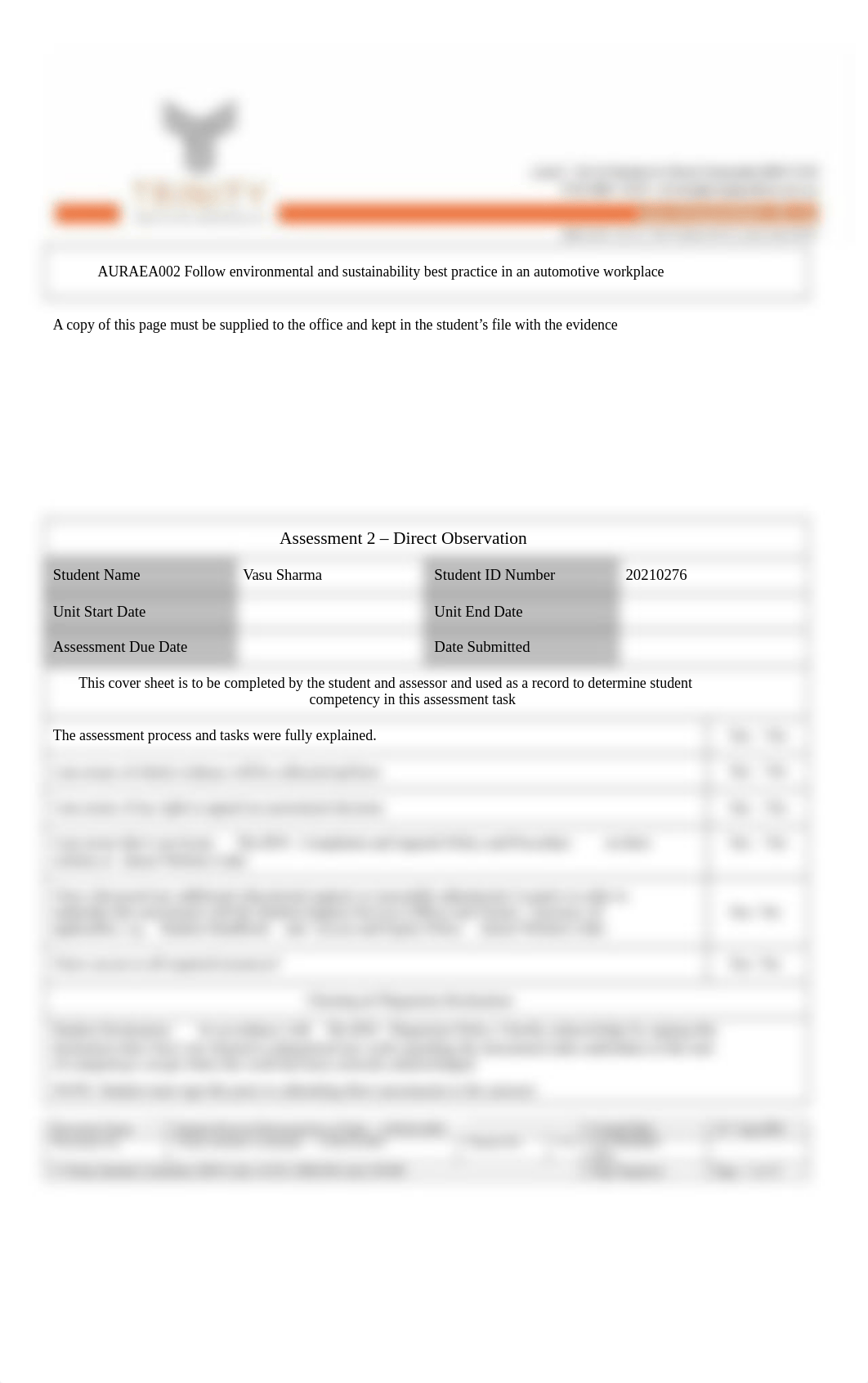 AURAEA002_Assessment 2_Practical Demonstration Tasks (1).docx_d6uvkii1pik_page3