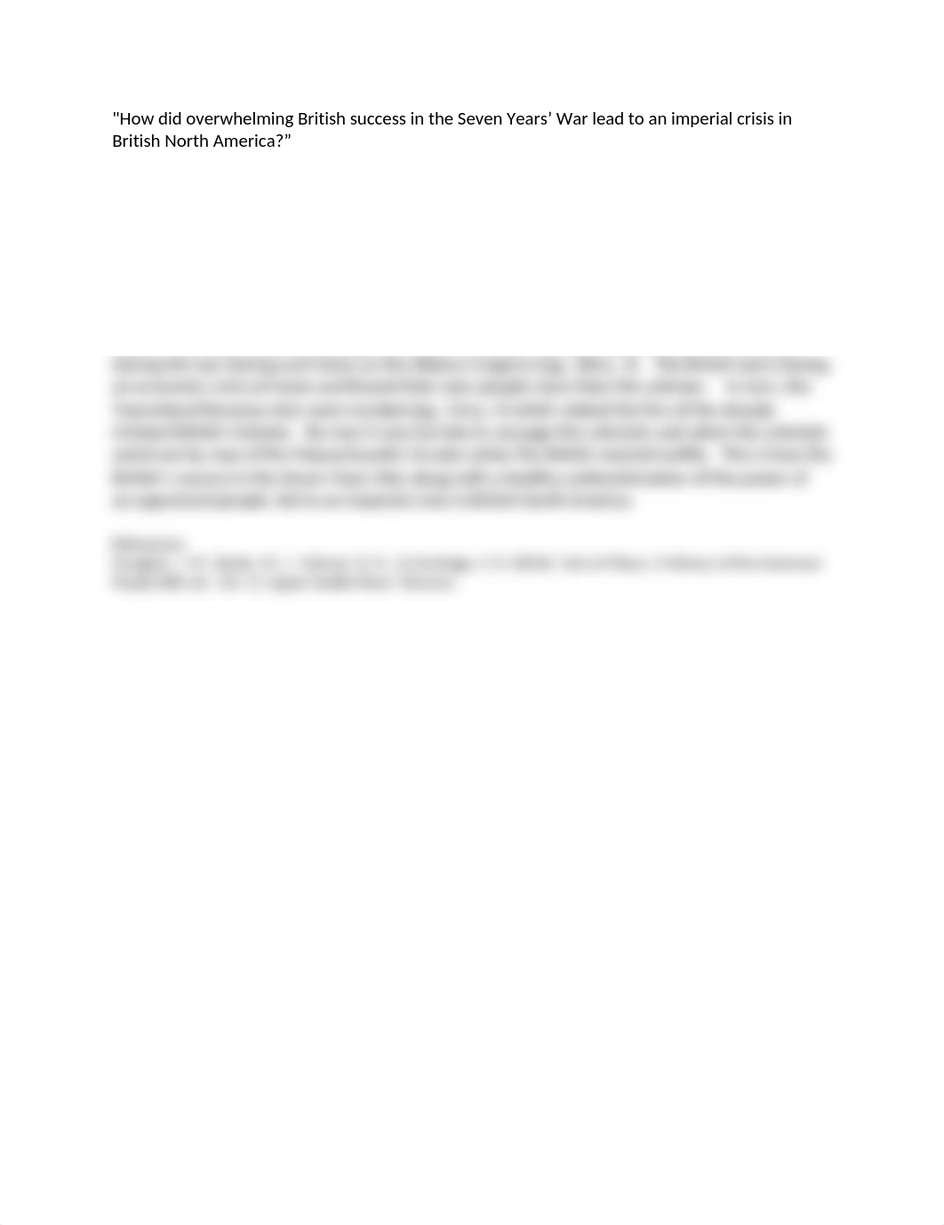 Discussion - How did overwhelming British success in the Seven Years' War lead to an imperial crisis_d6vdnesrxe9_page1