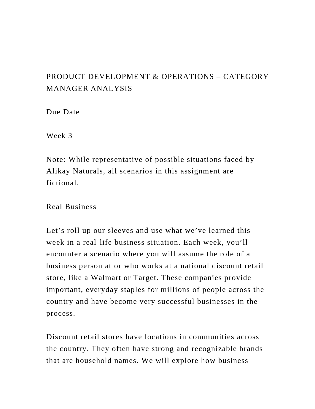 PRODUCT DEVELOPMENT & OPERATIONS - CATEGORY MANAGER ANALYSIS.docx_d6vl6pq2oef_page2