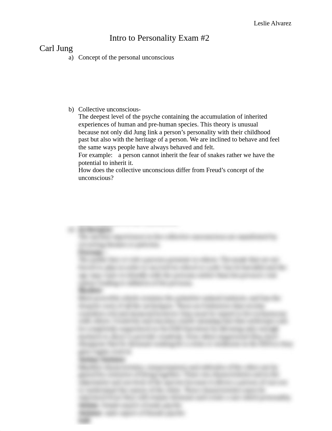 Adler, Jung, Horney Study Guide intro to personality exam 2_d6wgs4o0u37_page1