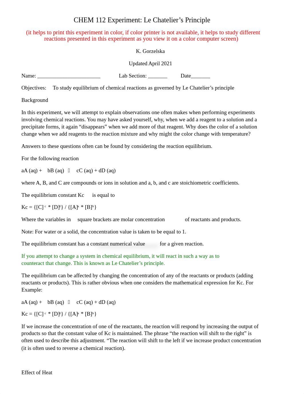 CHEM 112 Lab Le Chatelier's Principle s21.docx_d6wmf827nml_page1