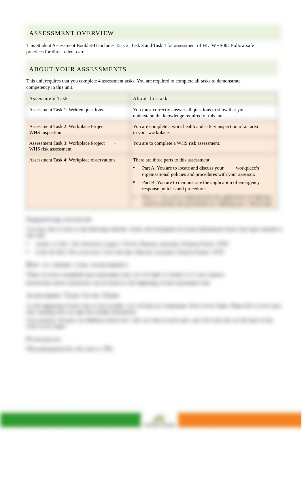 HLTWHS002 Follow safe practices for direct client care SAB v3.2 - PRACTICAL.pdf_d6wnktpgoxr_page5