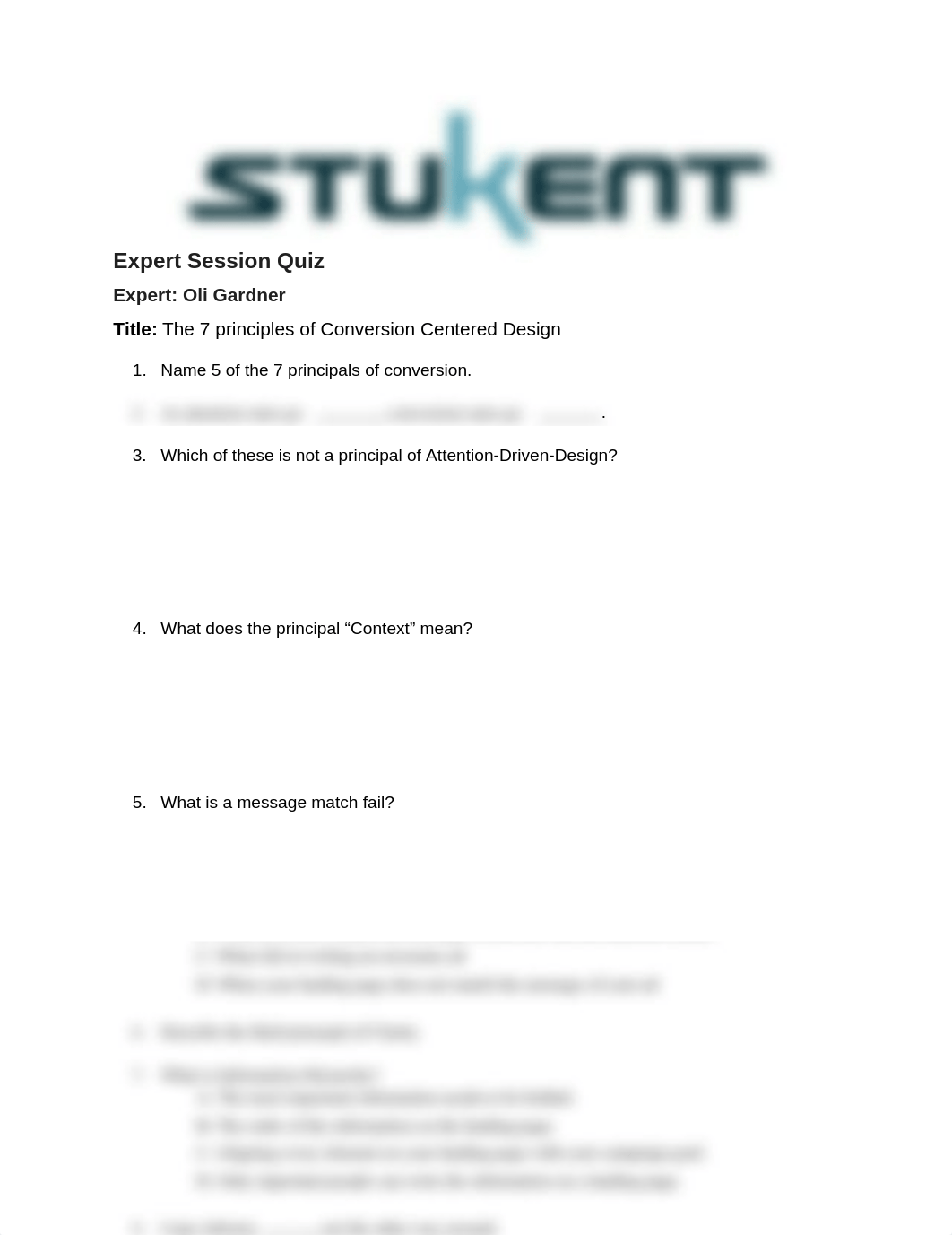 Expert Sessions Quiz Oil Gardner- The 7 principlae of conversion centered design.docx_d6wo0q4r2m7_page1