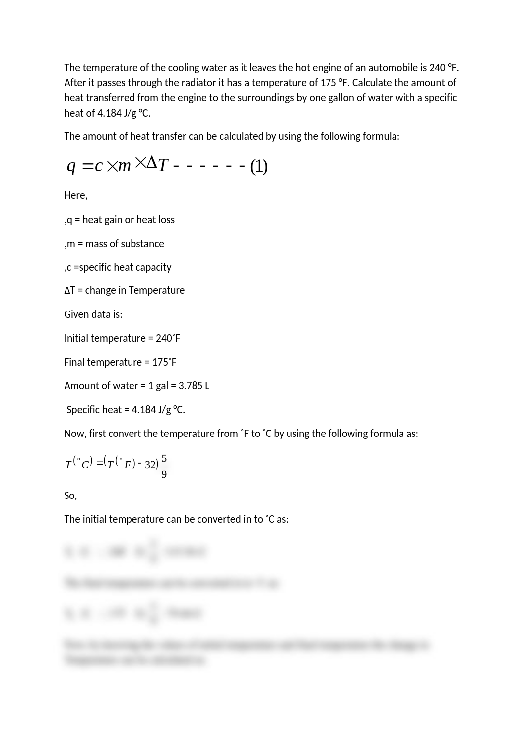 The temperature of the cooling water as it leaves the hot engine of an automobile is 240.docx_d6wpaejz4zc_page1