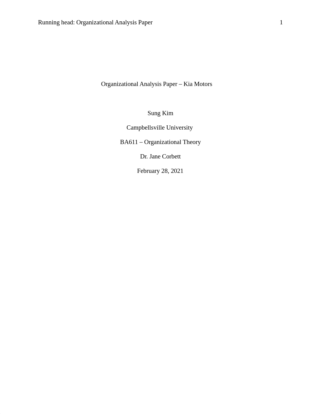 Organisation analysis Paper - Kia Motors.docx_d6wqgannn5f_page1