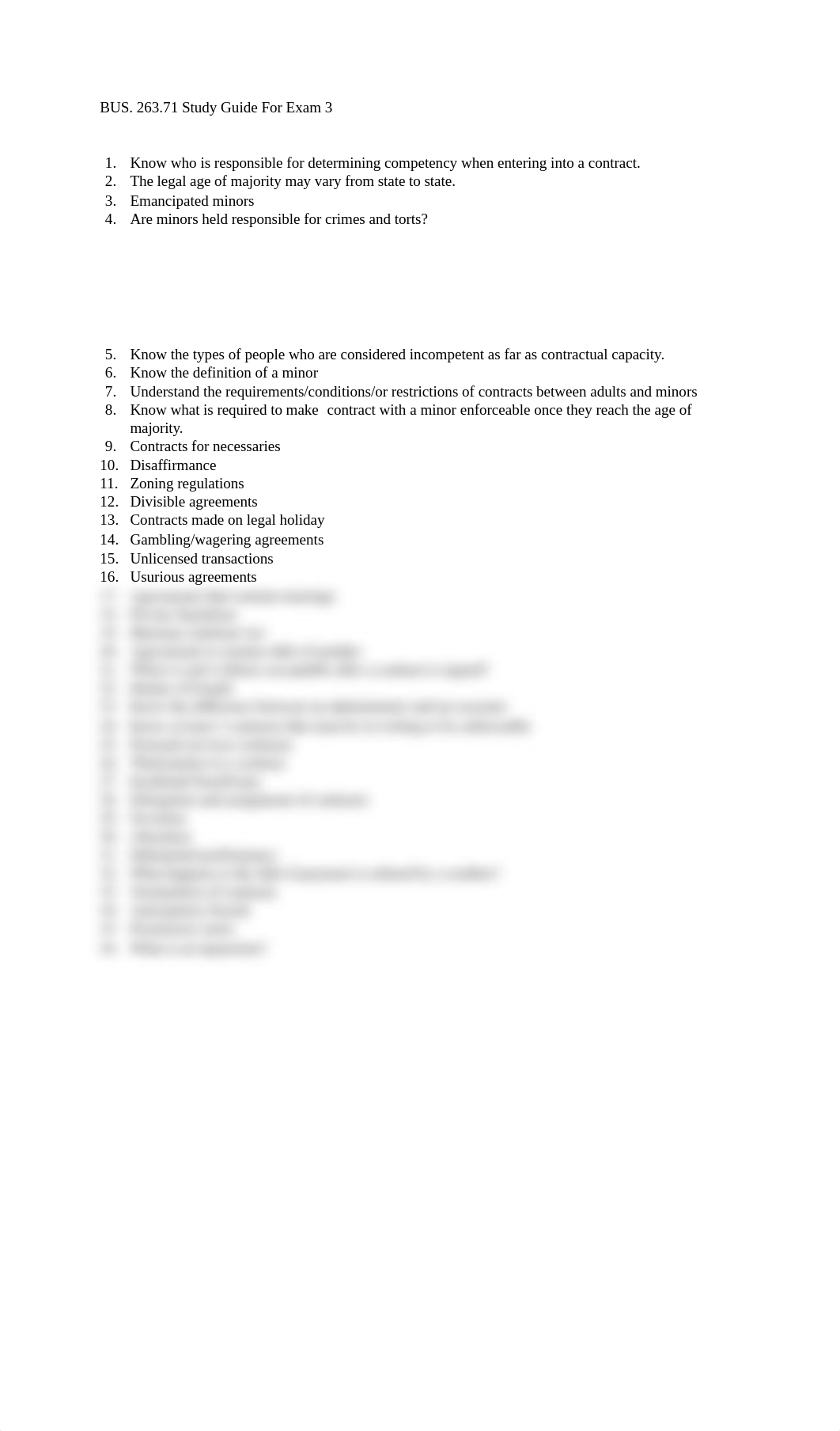 Study guide for BUS 263 Exam 3(1).docx_d6wqq6hc68b_page1