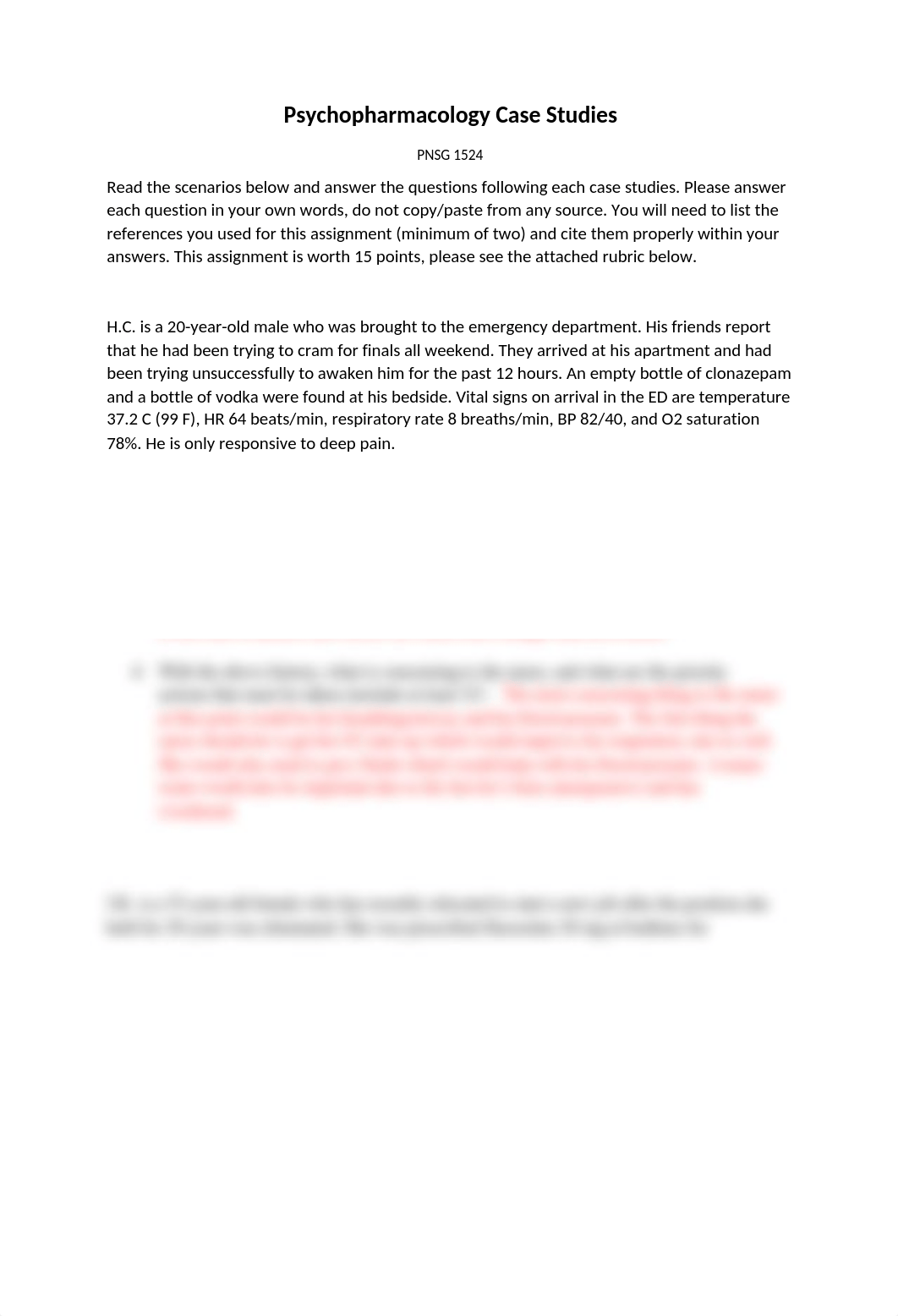 Psychopharmacology Case Studies.docx_d6wr2141ktt_page1