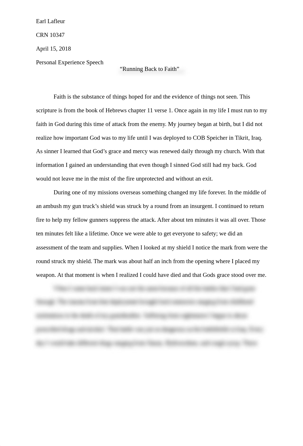 Personal Experience Speech.docx_d6x3kwmj3k3_page1