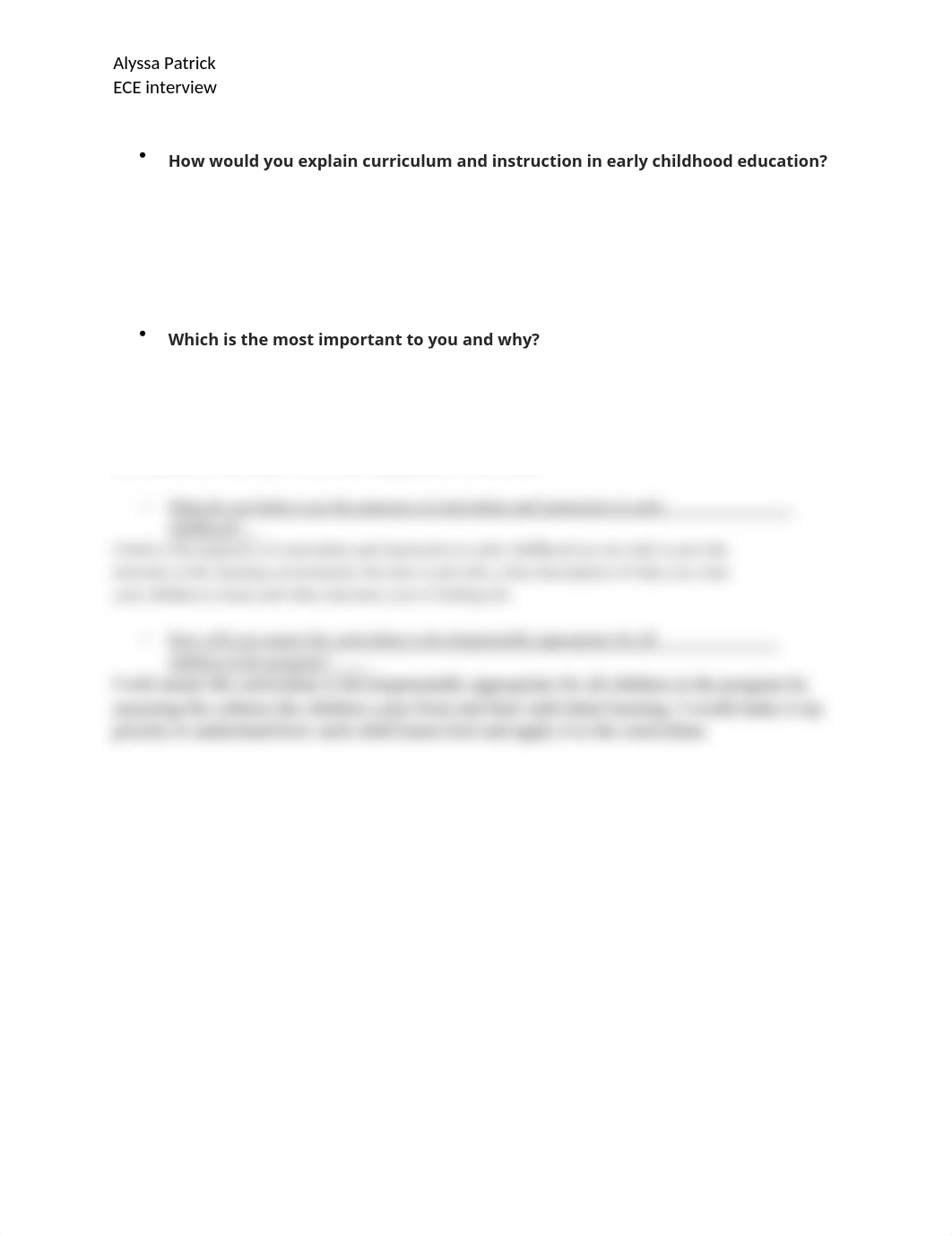 How would you explain curriculum and instruction in early childhood education.docx_d6x5qv0zukn_page1