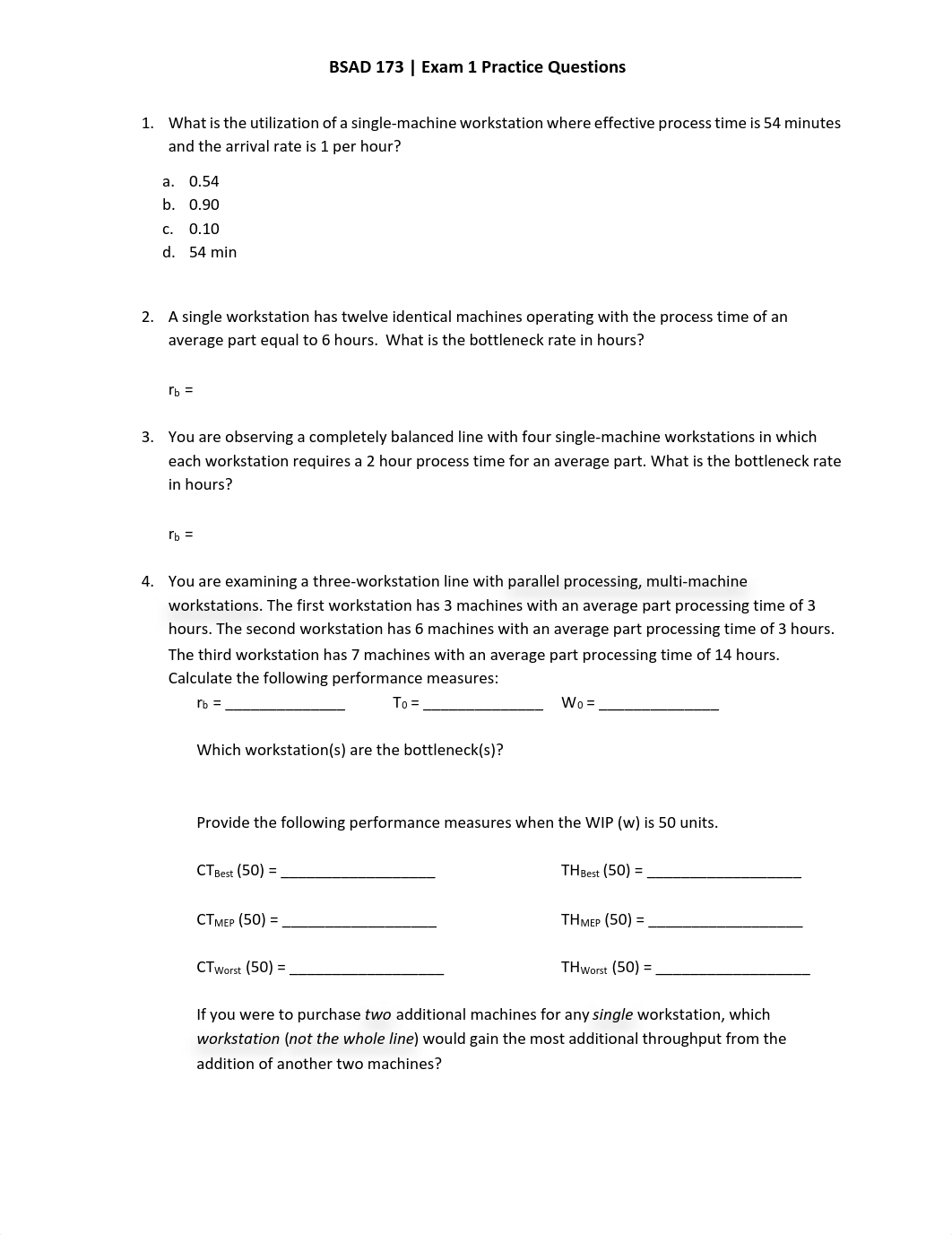 BSAD 173_Exam 1_Practice set_Sp 21.pdf_d6x9awtfj76_page1