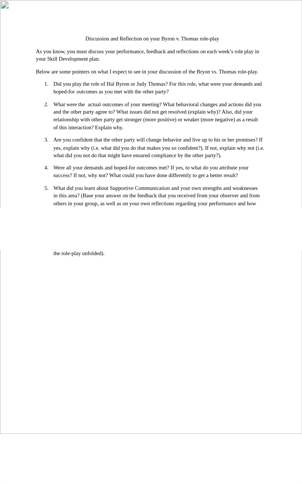 Discussion and Reflection on your Byron v Thomas Role-Play.docx_d6xa6qixwx7_page1