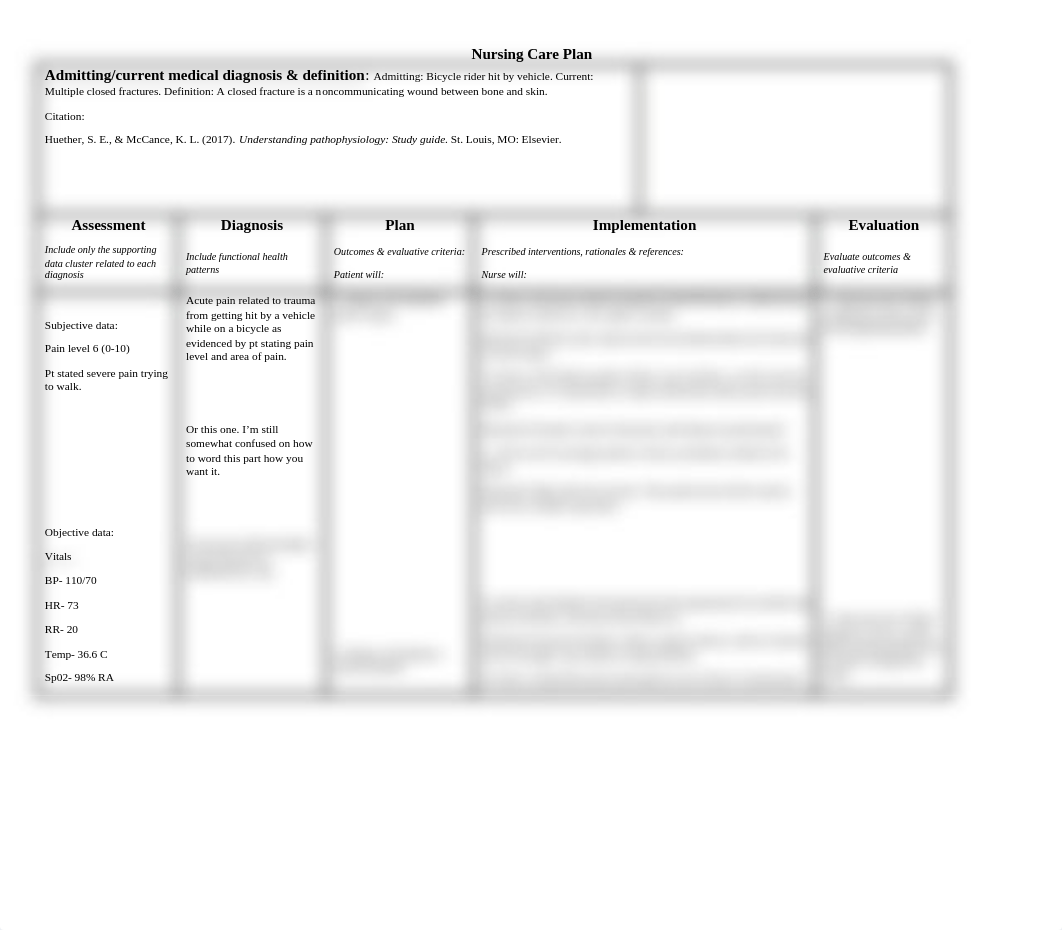 acute pain nursing care plan.docx_d6xce7n676i_page1