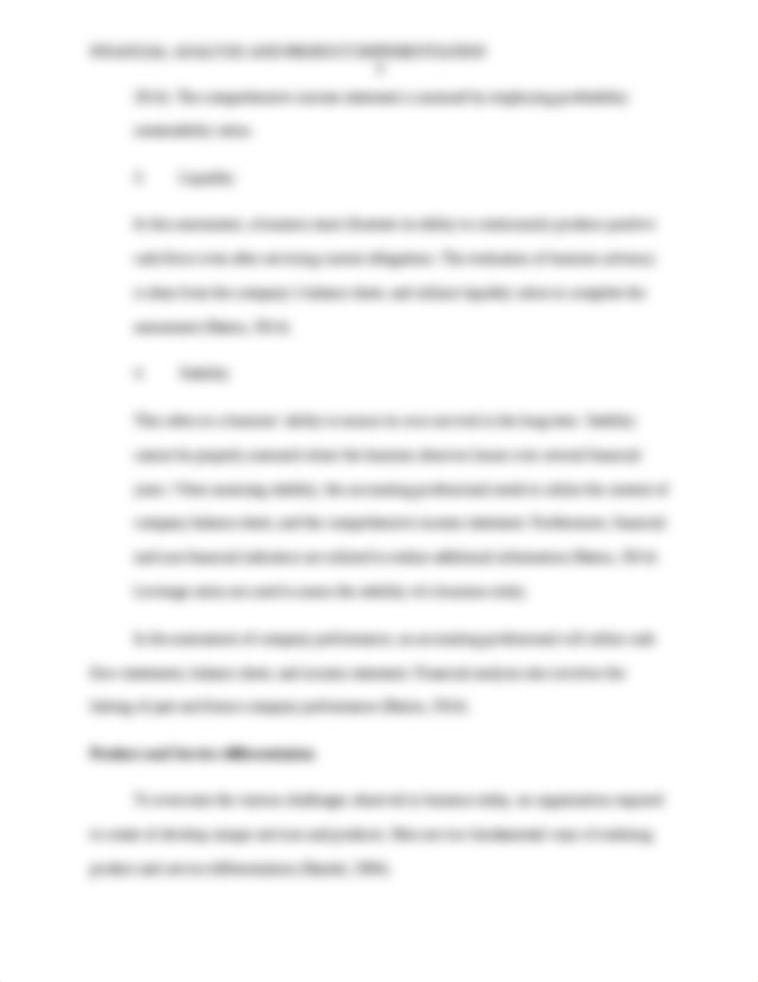 Financial Analysis and Product Differentiation Paper_d6xggtjhtgf_page3