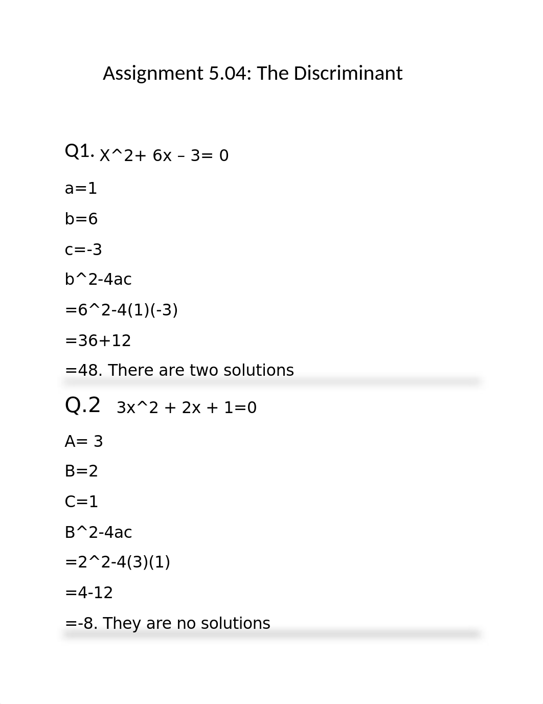 Assignment 5.04. The Discriminant.docx_d6xjatm3x5f_page1