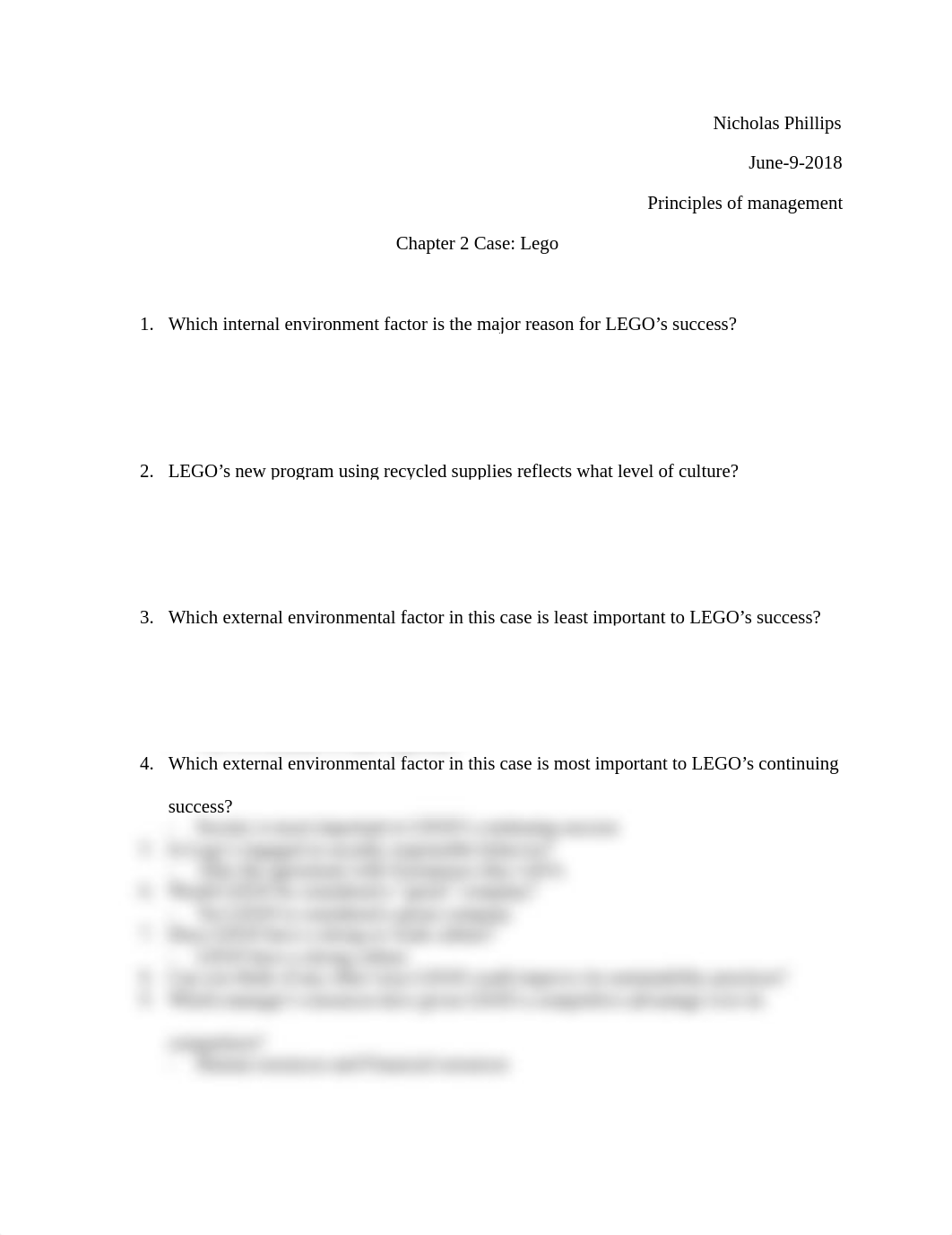 princples of management chapter 2 Case. LEGO.docx_d6xl2vc8129_page1