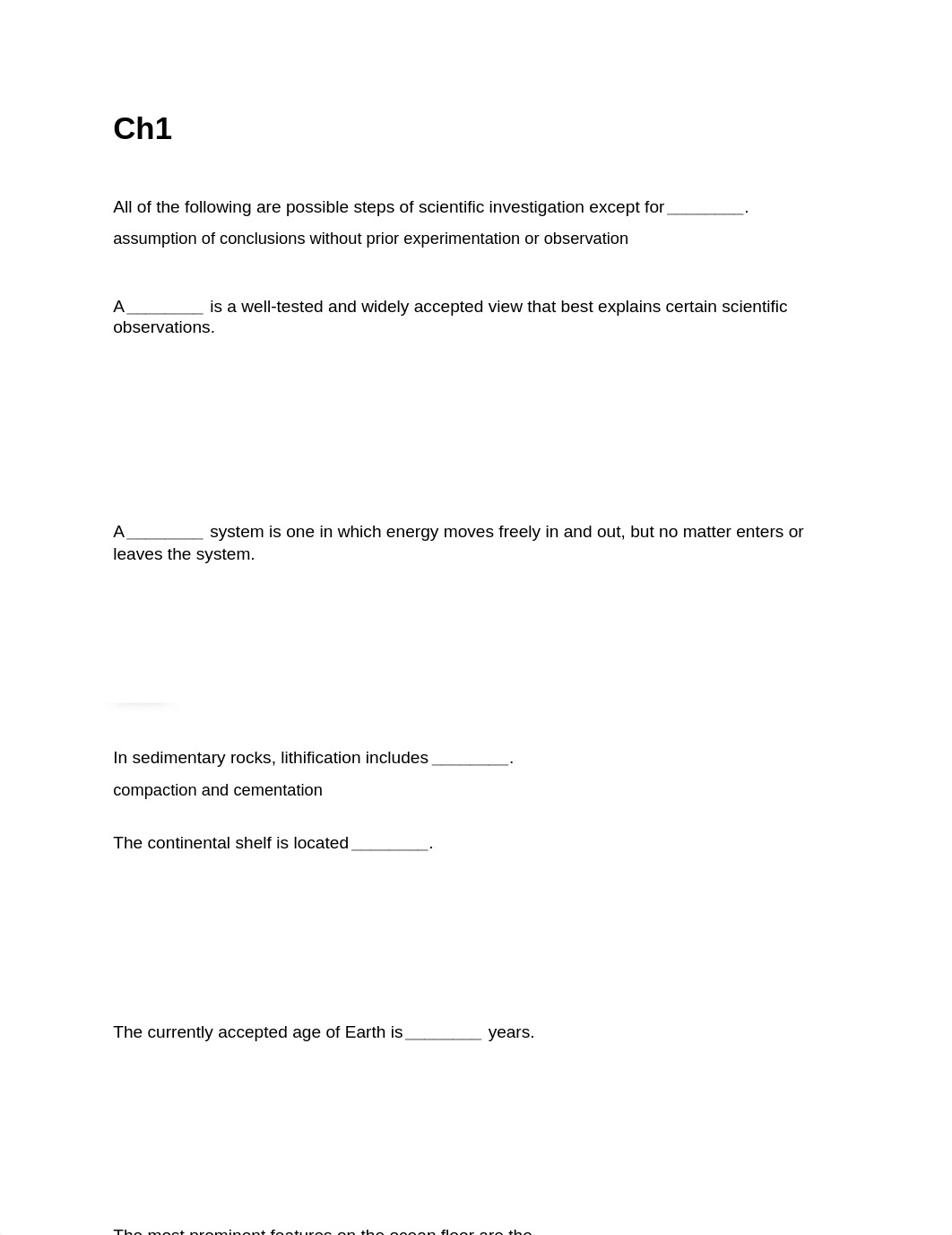 Geology Exam 1.docx_d6xmw61vd05_page1